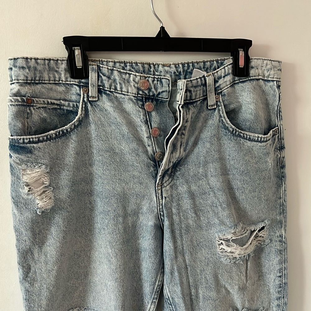 H&M boyfriend jeans, size 10